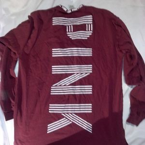 PINK LONG SLEEVE TOP SIZE S